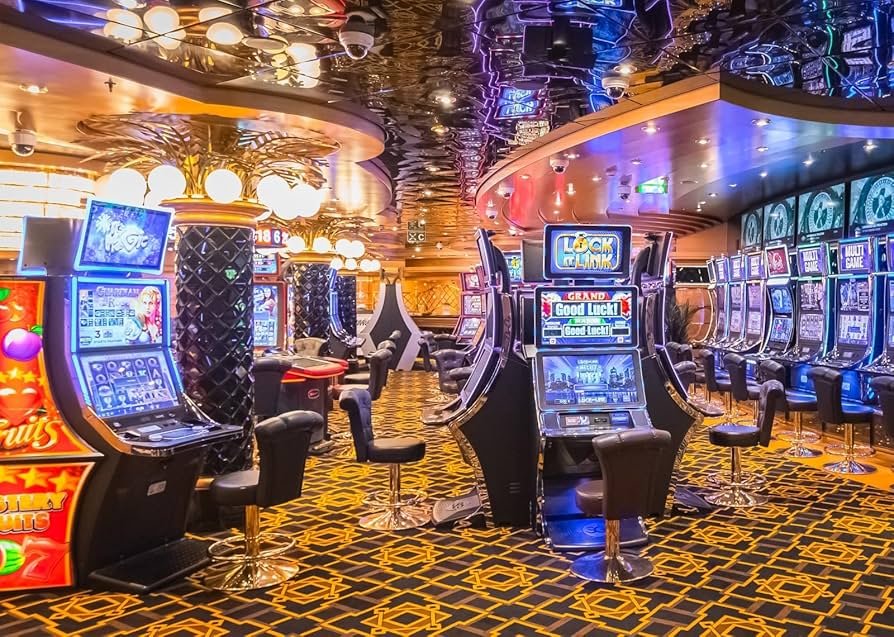 Live-dealer blackjack table with multiple players and live stream feed